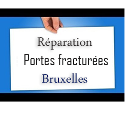 Réparation de porte fracturée à  Bruxelles
